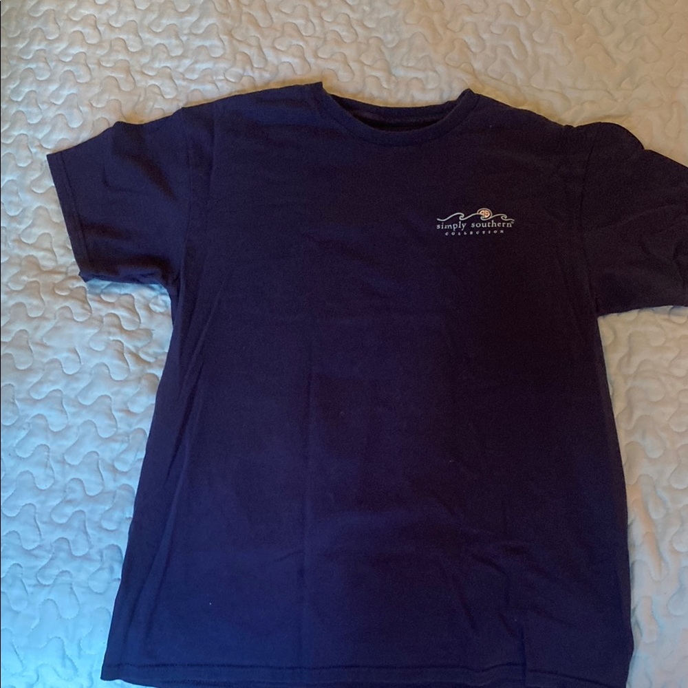 Simply Southern Navy Short Sleeve Tee